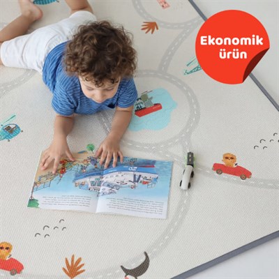 Pino City Travel Play Mat - Double Sided Same Pattern