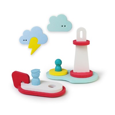 Quut Puzzle Arkadaşları Banyo Oyuncağı - To The Rescue
