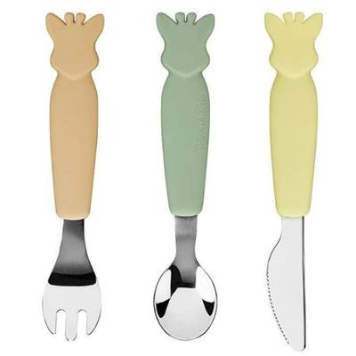 Sophie la Girafe Metal Çatal Bıçak Takımı