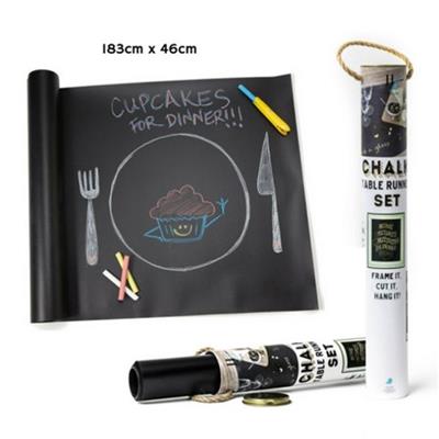 Dust-free Chalked Doodle Mat - Black