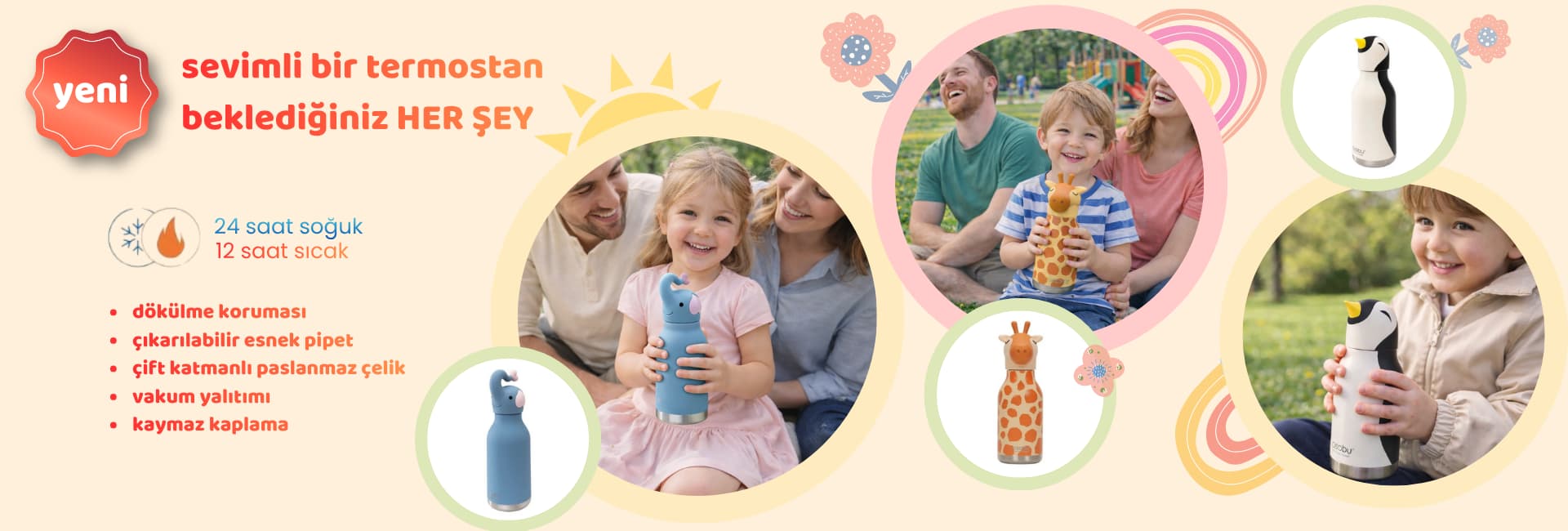 Asobu Bebek Termosları