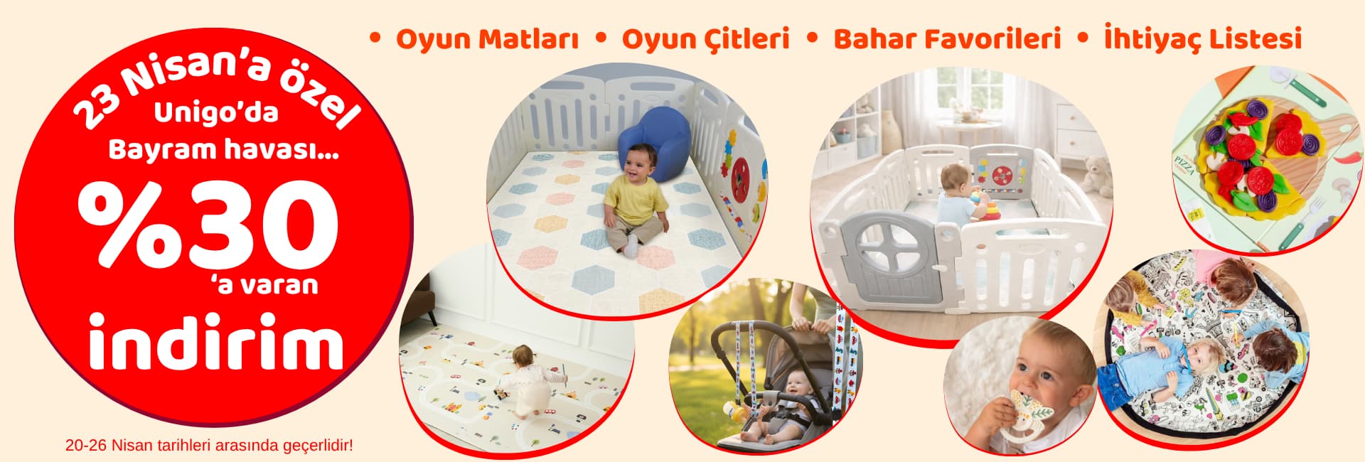 Unigo 23 Nisan Kampanyası