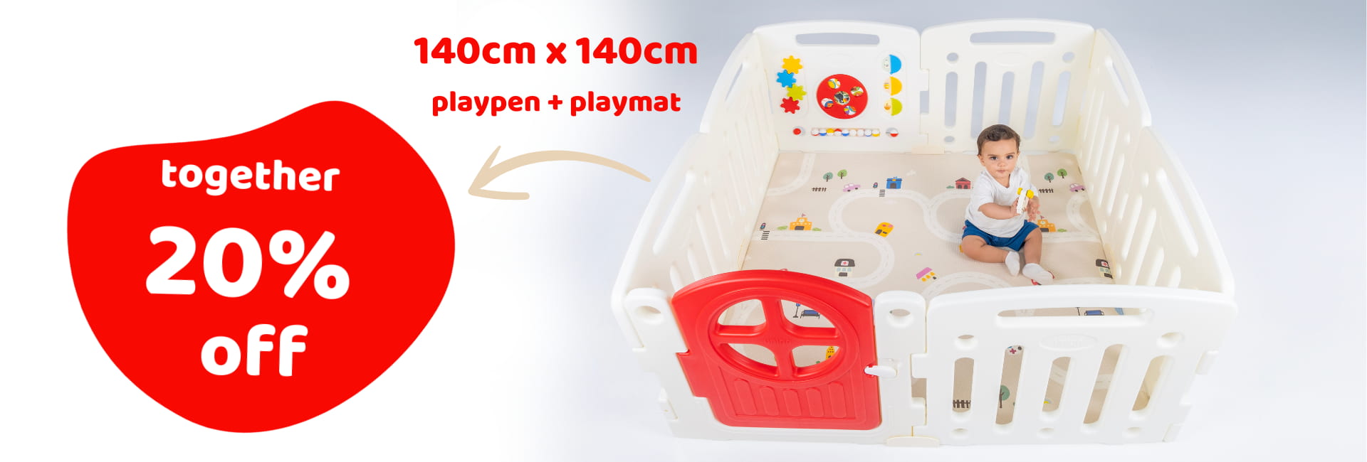 Mini Playpen and Playmat