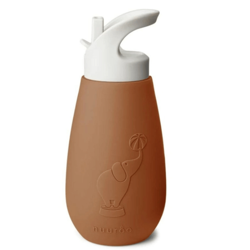 Nuuroo Silikon Pipetli Suluk 350 ML - Kahverengi