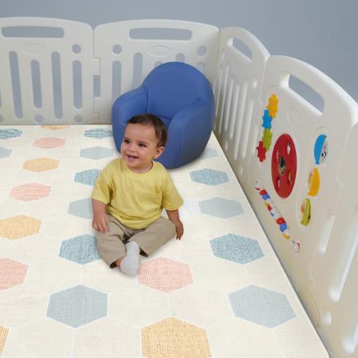 Unigo Pastel Honeycomb Oyun Matı ve Halısı