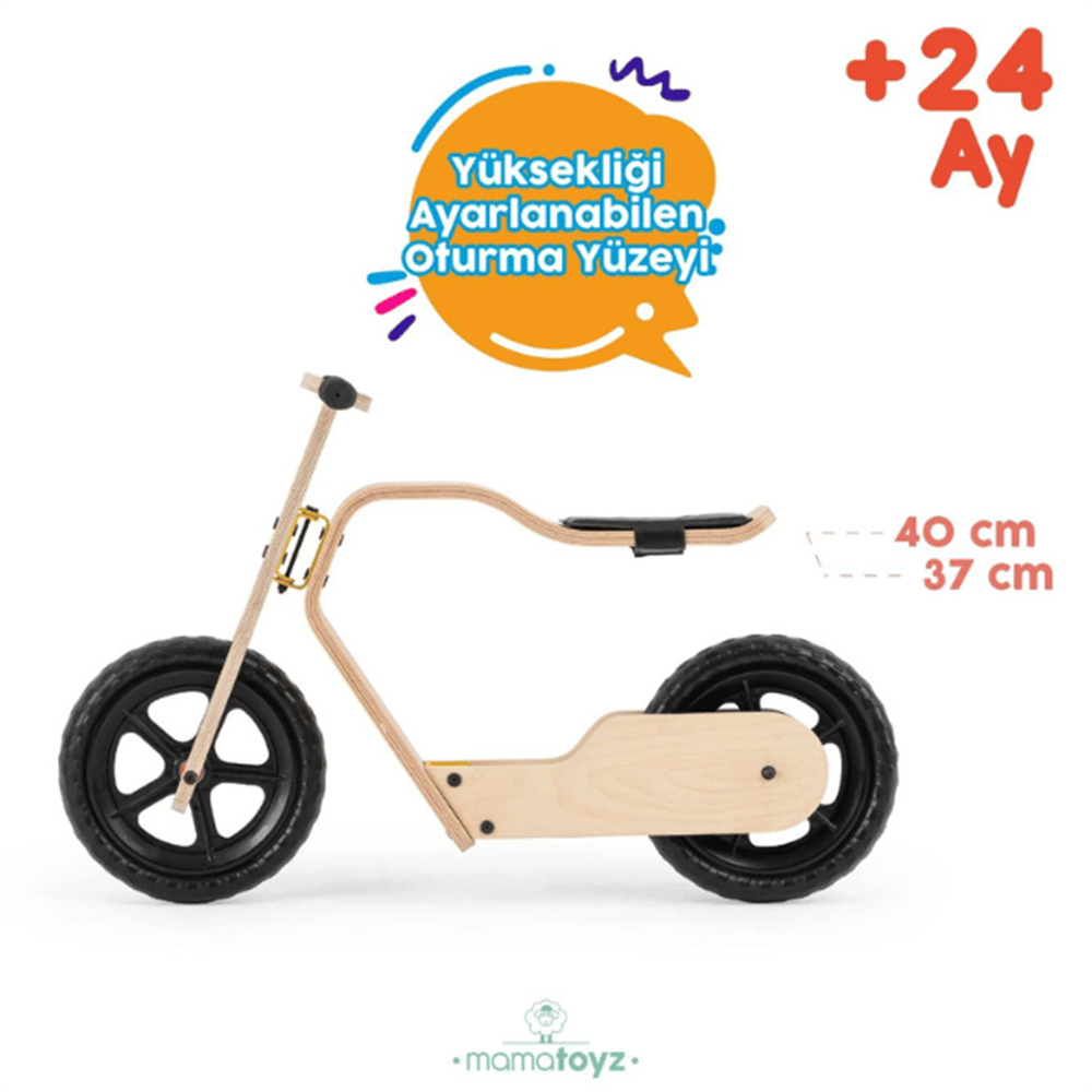 Mamatoyz Wooden Balance Bike