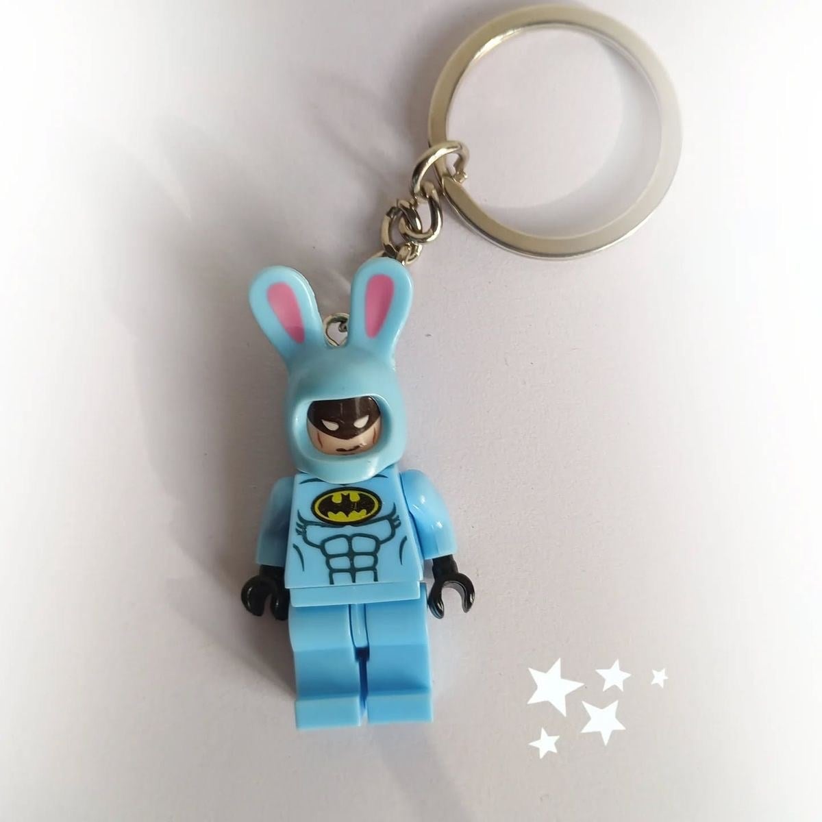 Batman Mavi Lego Anahtarlık
