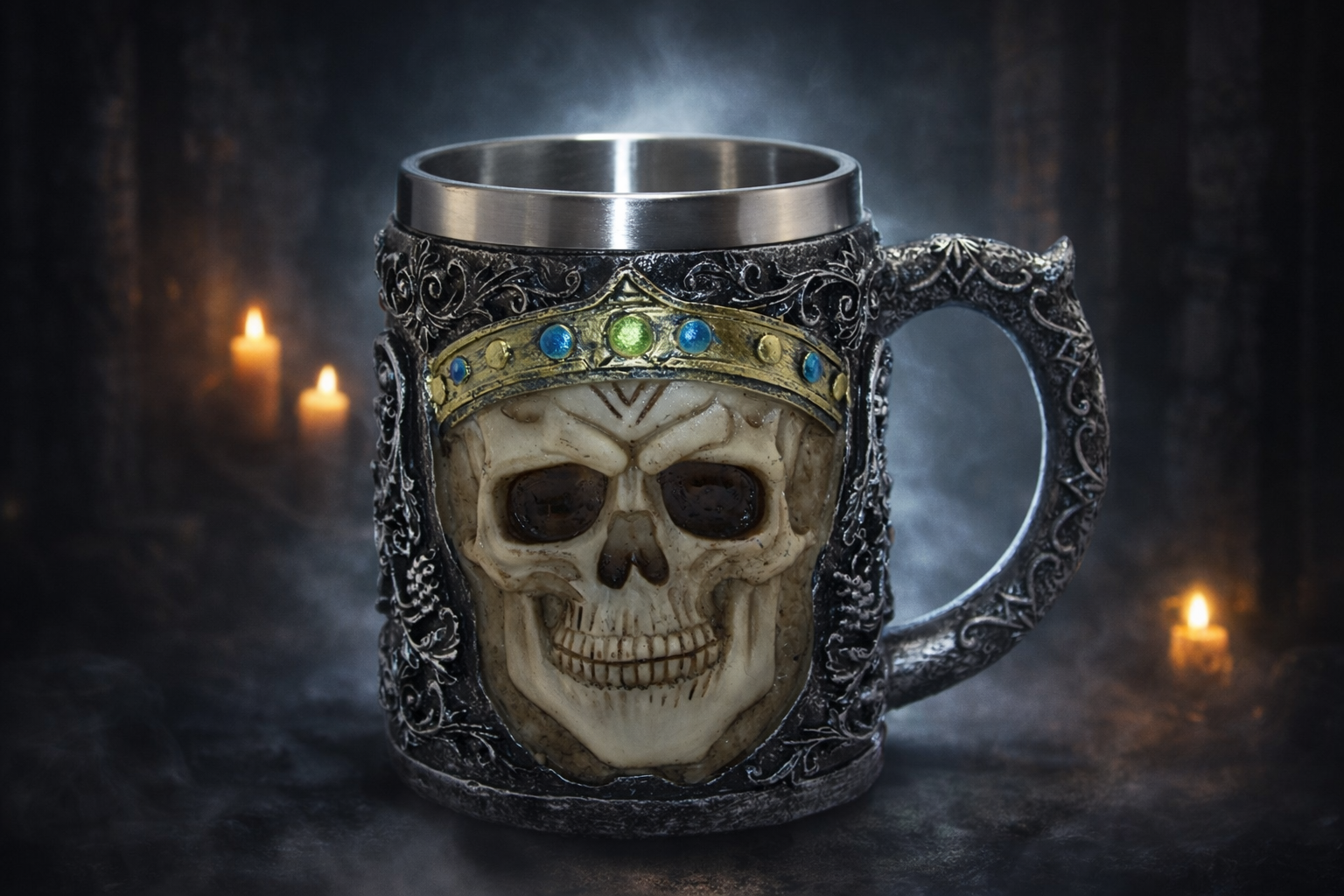 Gothic Kuru Kafa Tasarım Kupa