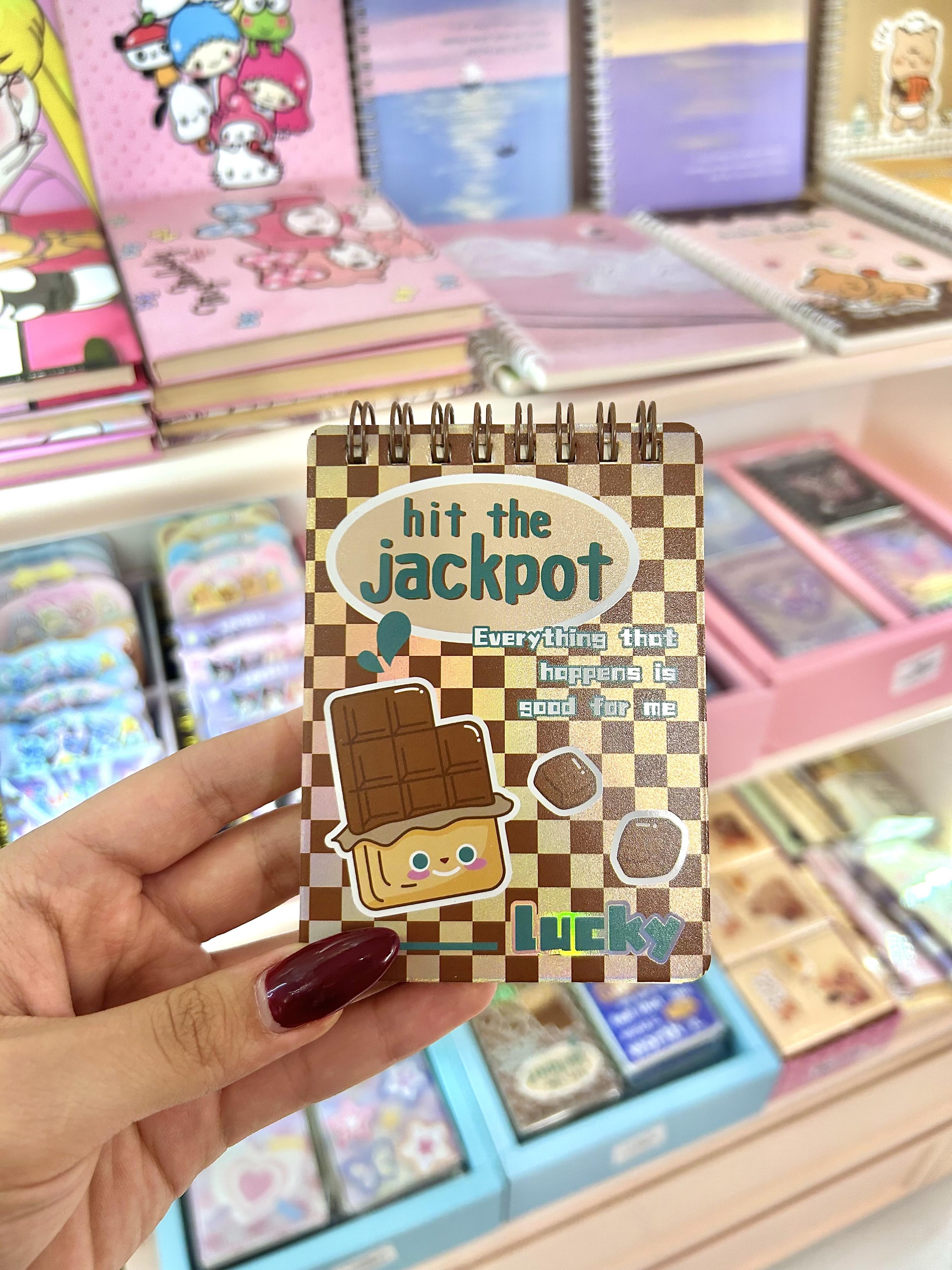 Hologram Çikolata Temalı Not Defteri