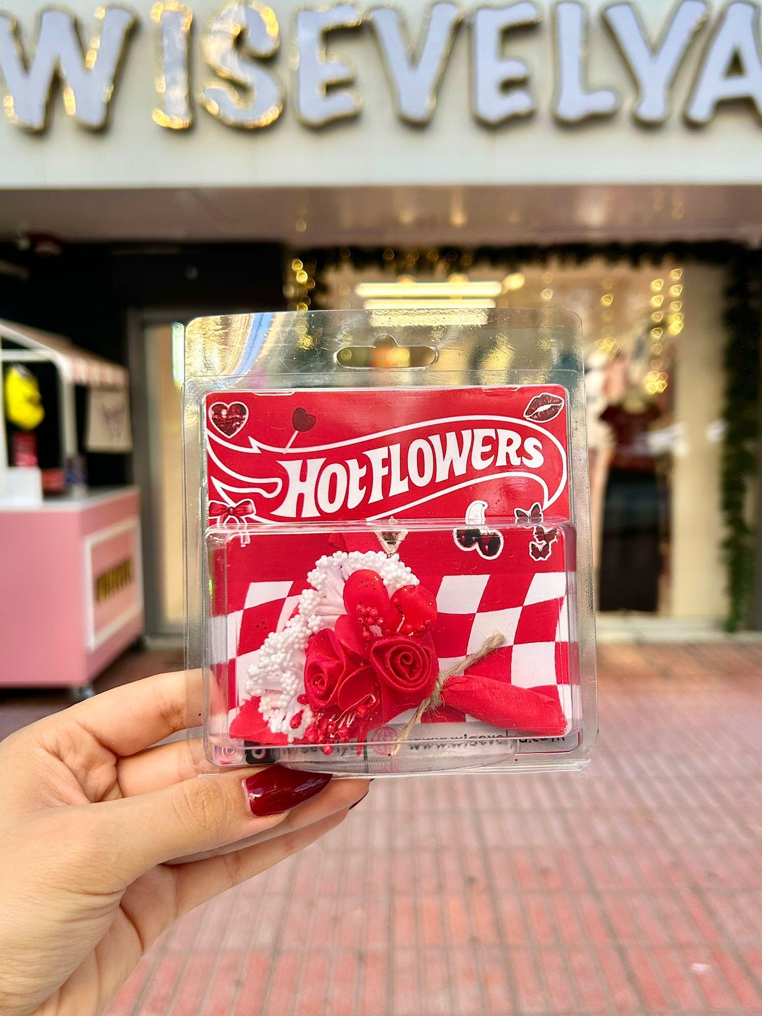 Hot Flowers Kırmızı
