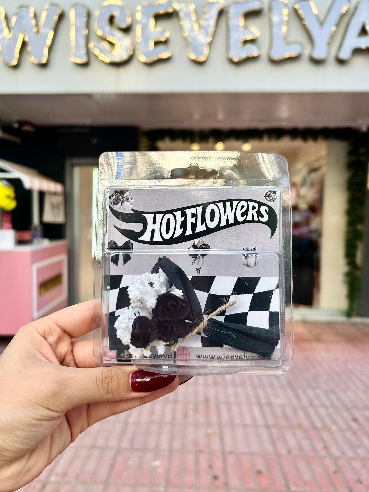 Hot Flowers Siyah