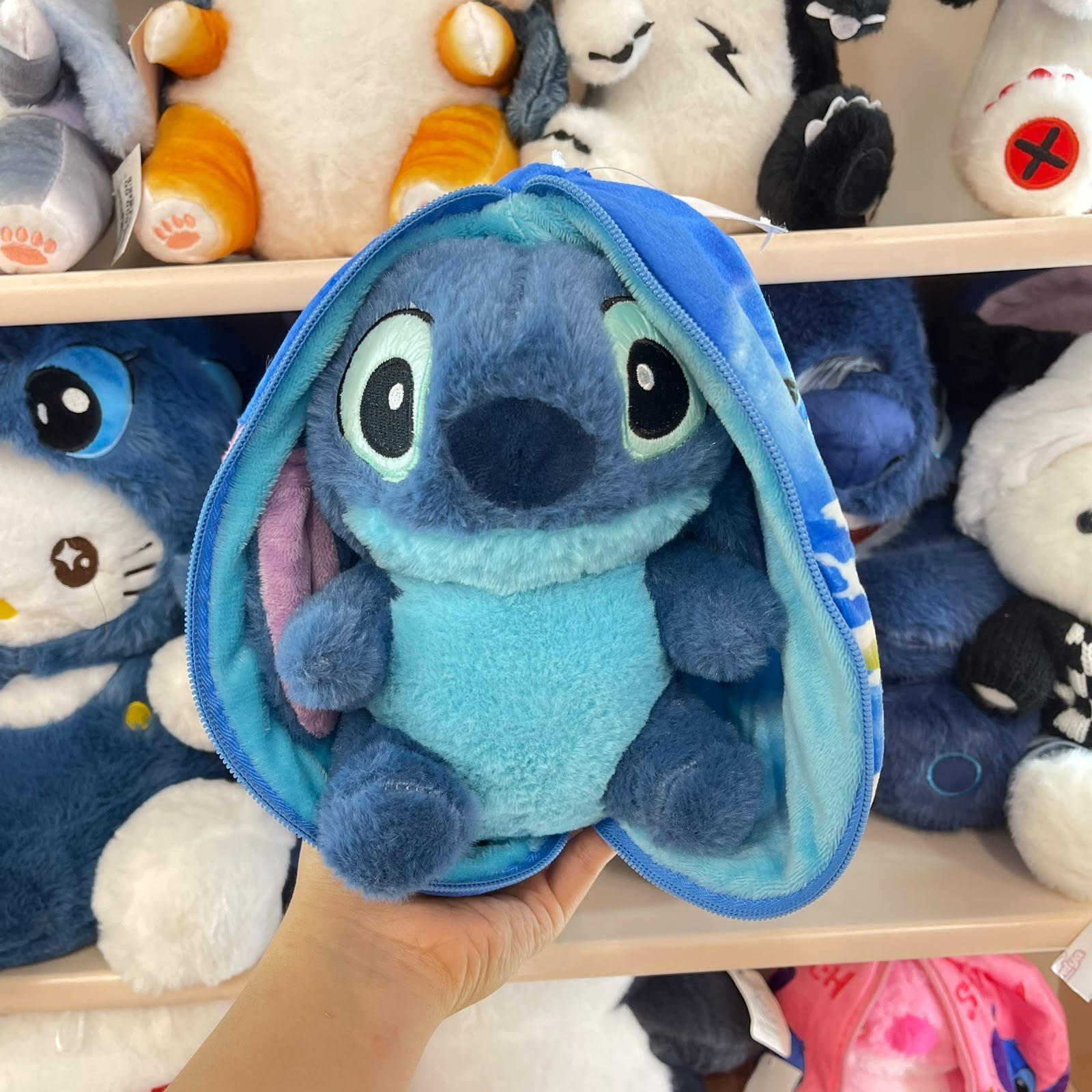 Kapanabilir Stitch Peluş