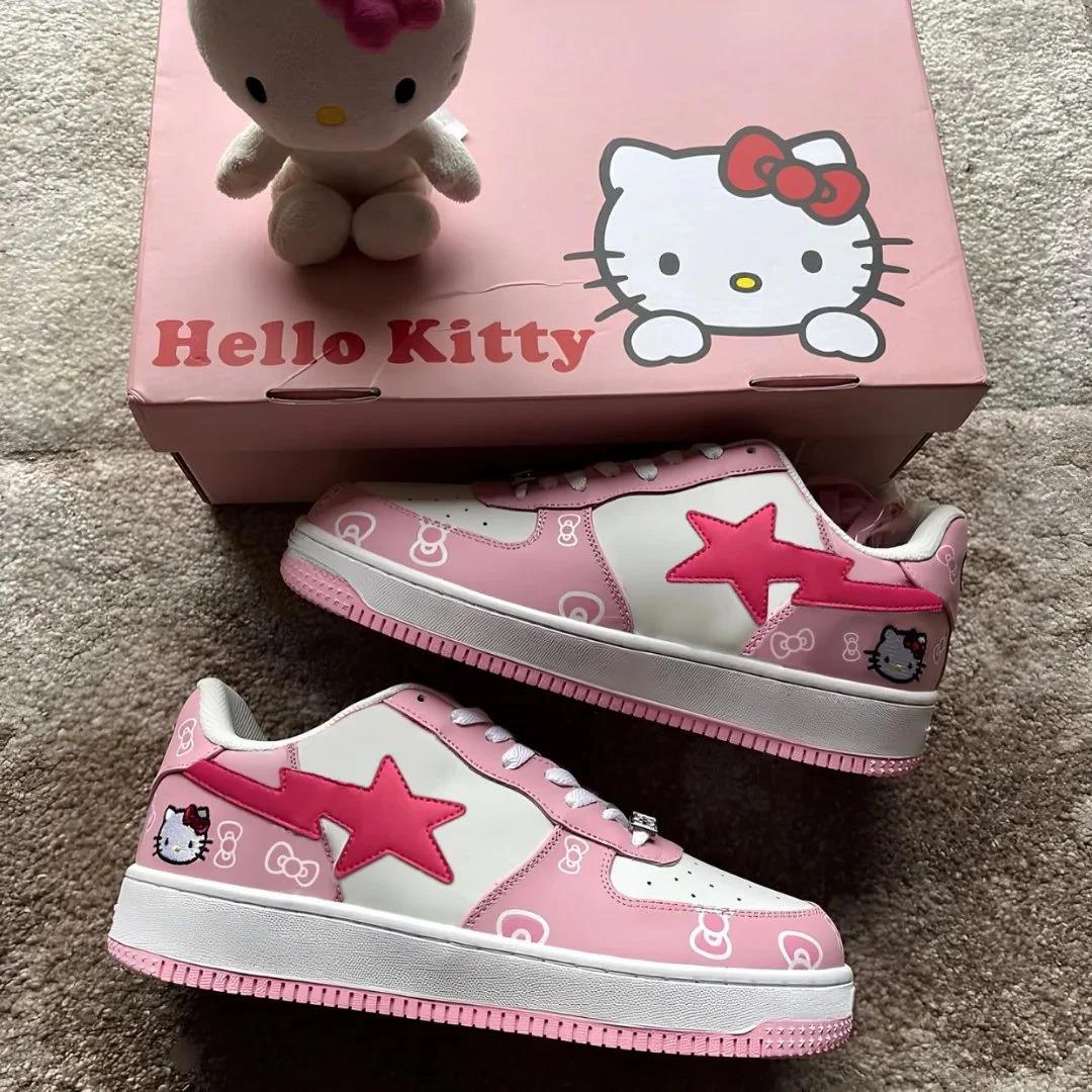 Kitty Pembe Spor Ayakkabı