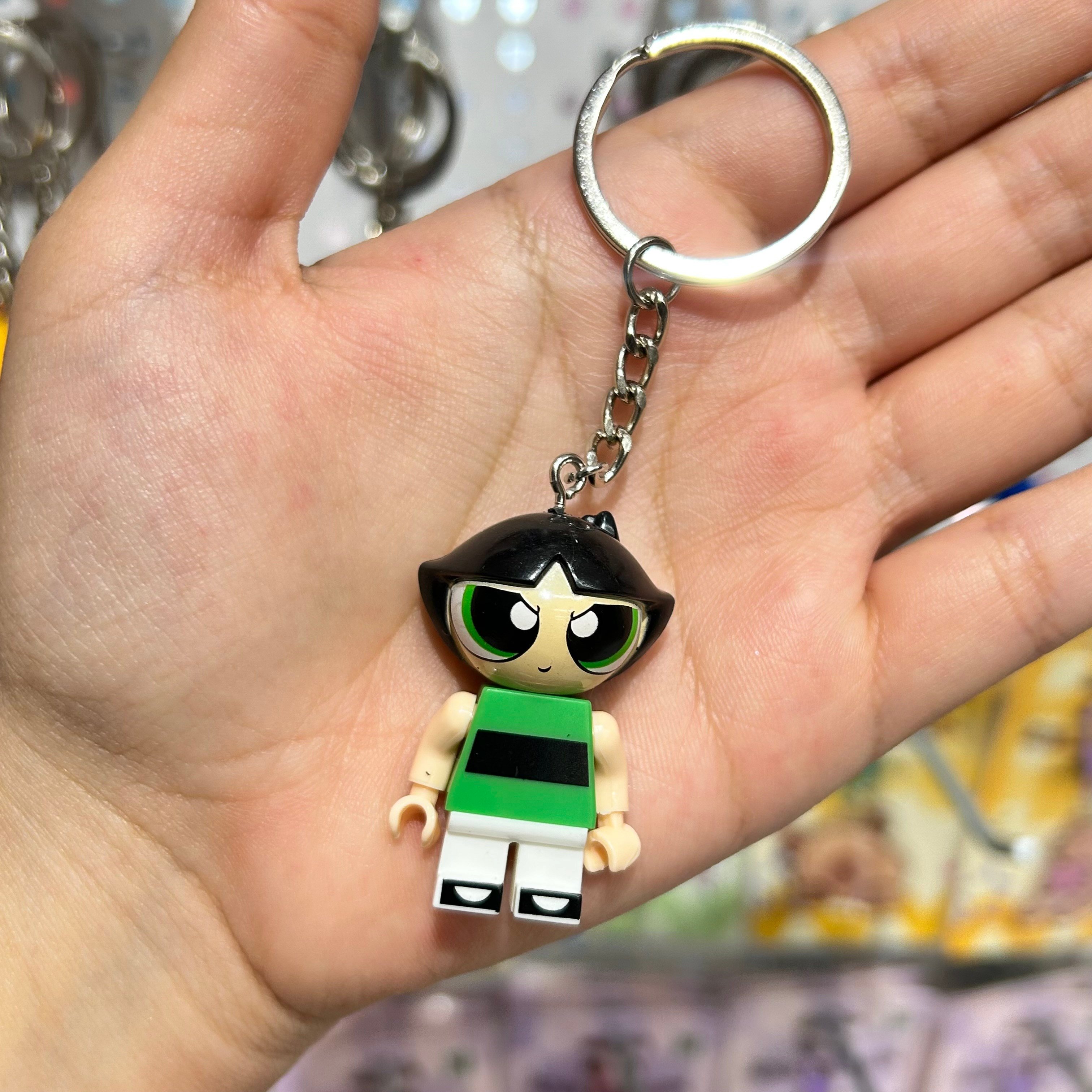 Powerpuff Girls Buttercup Lego Anahtarlık