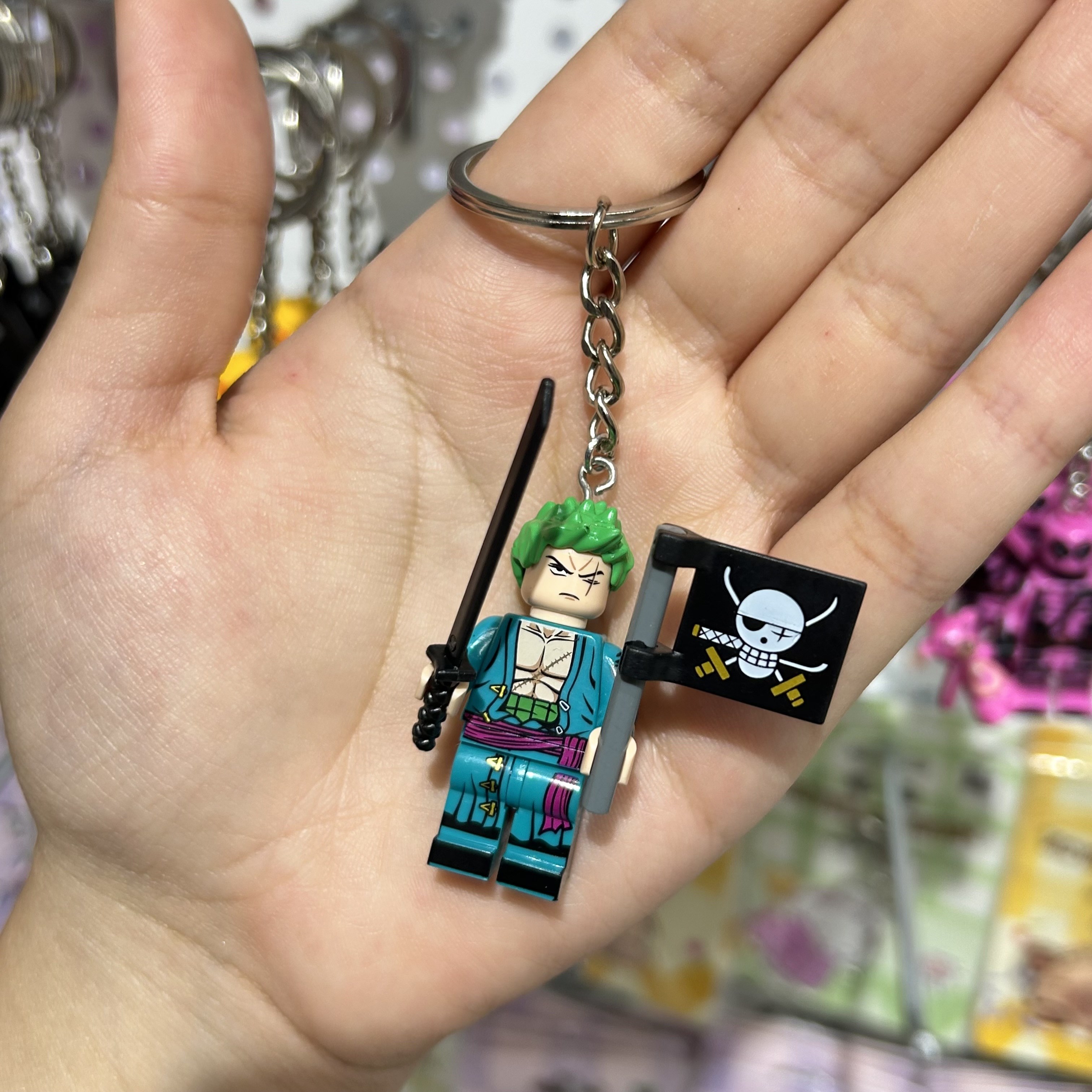 Roronoa Zoro Lego Anahtarlık