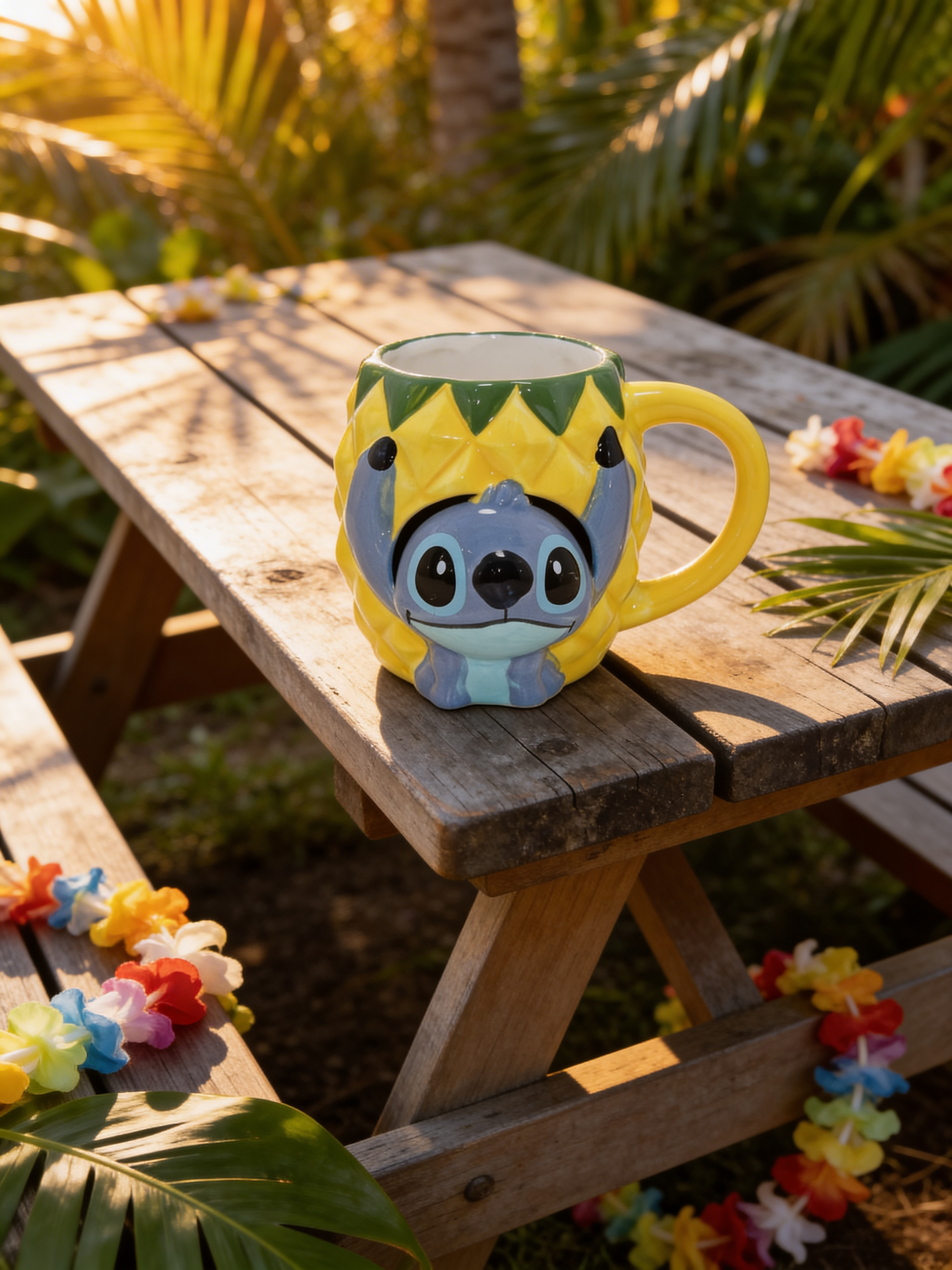 Stitch Ananas İthal Kupa