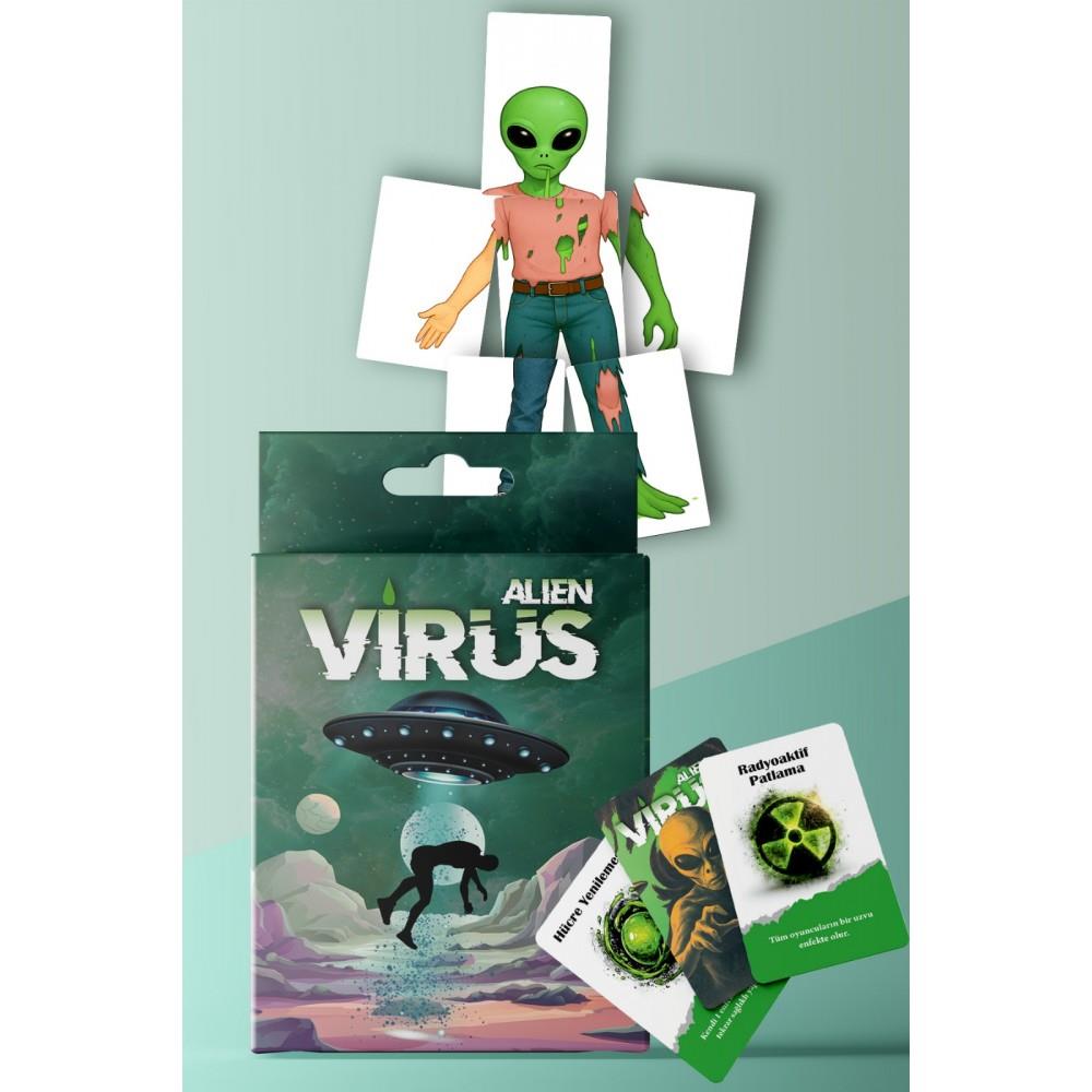 Virüs Alıen Kart Oyunu