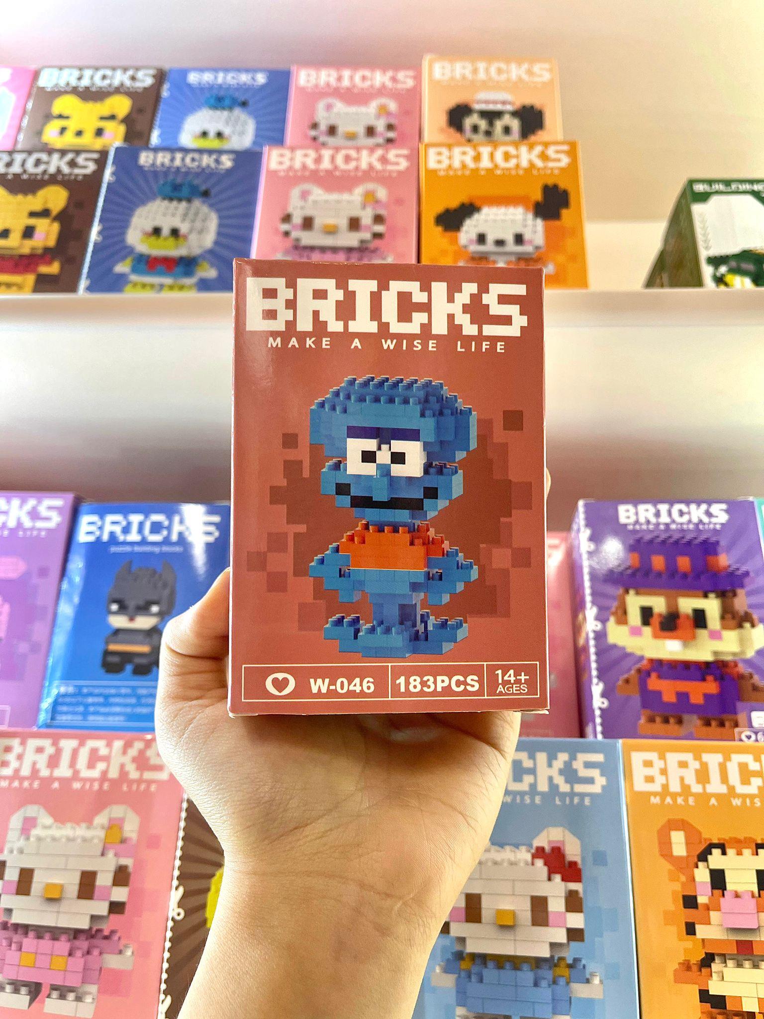  Squidward Bricks Lego
