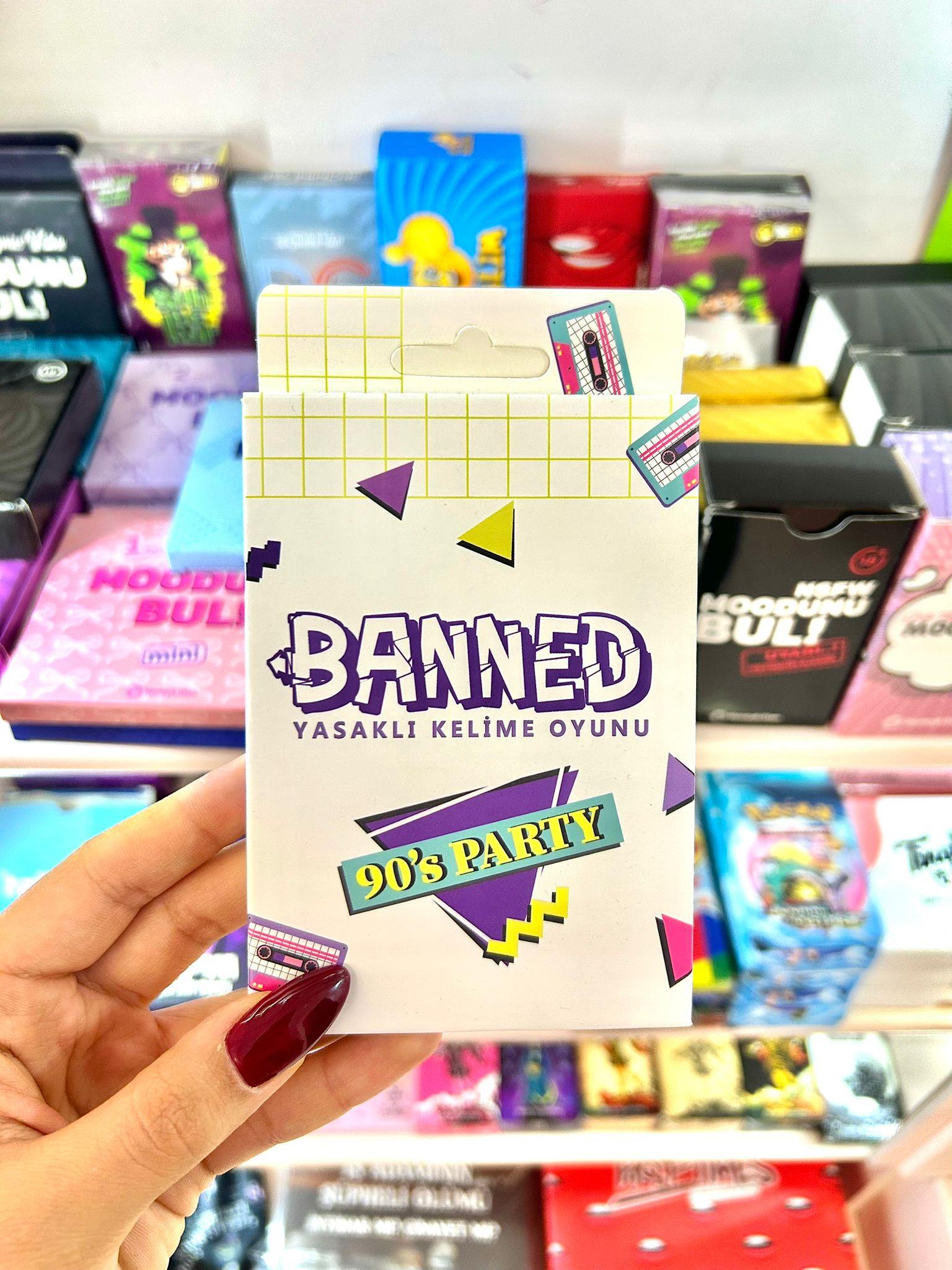 Banned Yasaklı Kelime Oyunu  90 lar Party