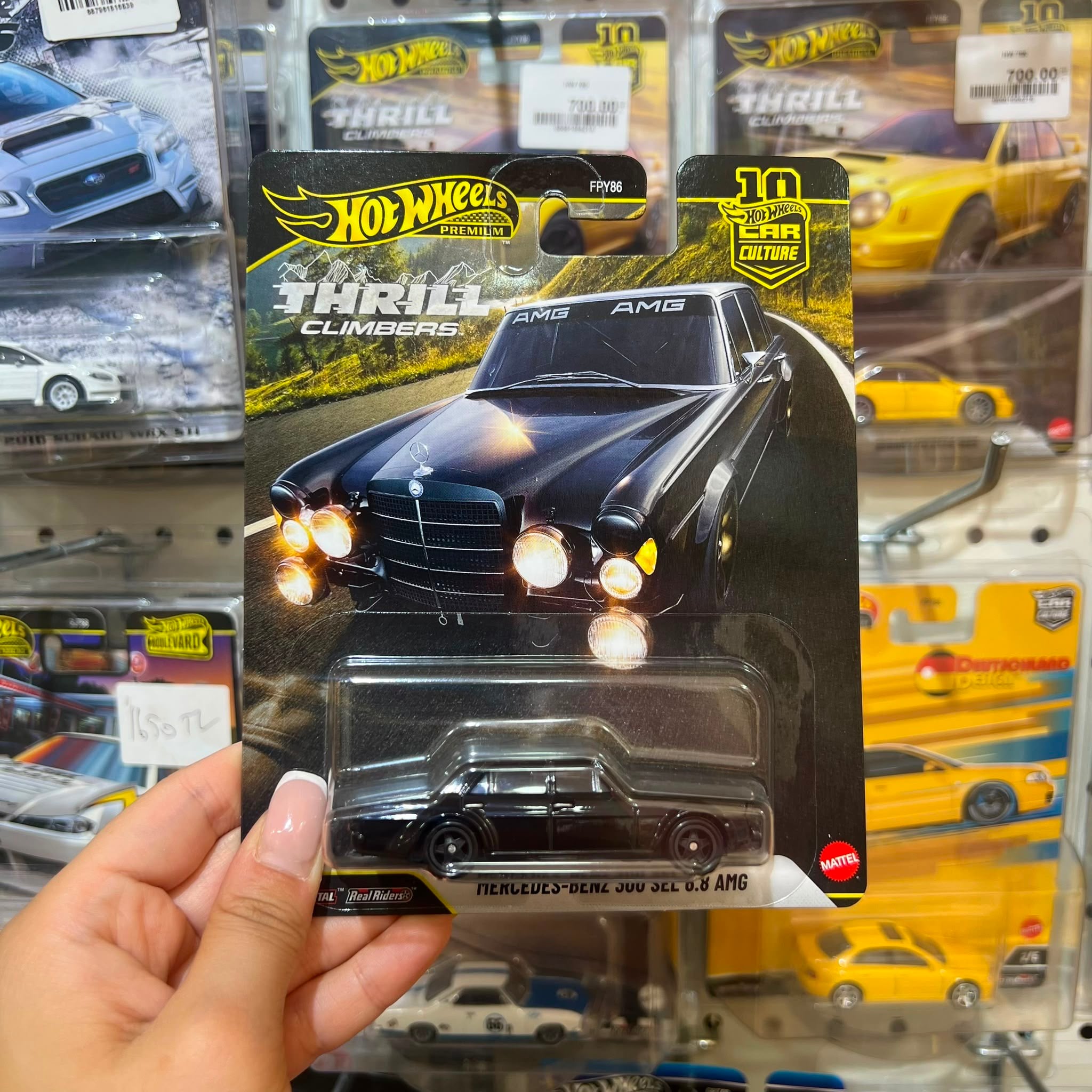 Hot Wheels Thrıll Clımbers Mercedes-Benz