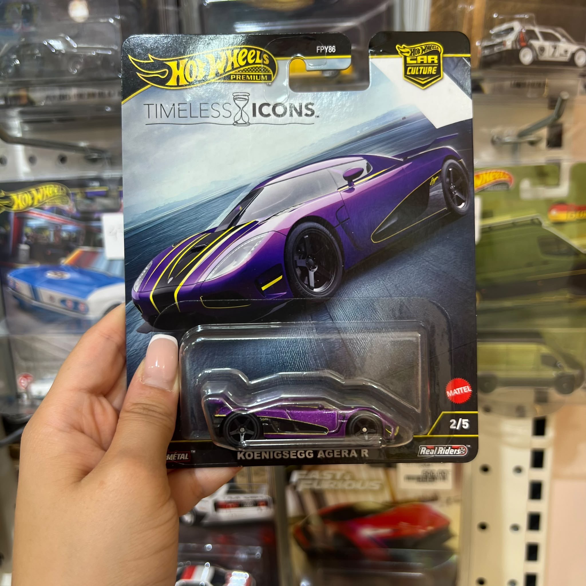 Hot Wheels Timeless İcons Koenıgsegg Agera R
