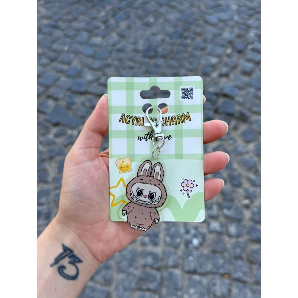 Labubu Love Akrilik Charm
