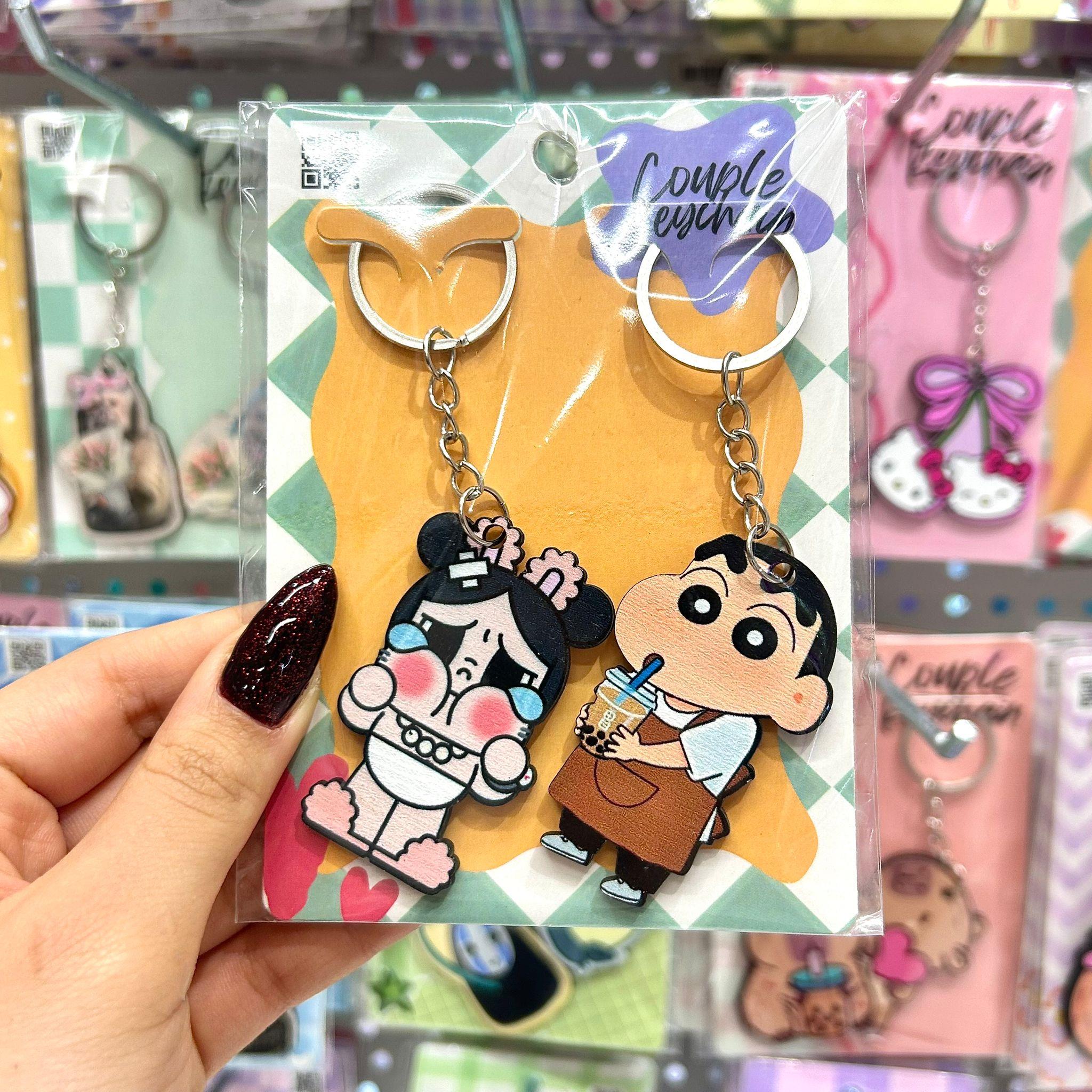 Shin Chan Sevgili 2li Anahtarlık Seti