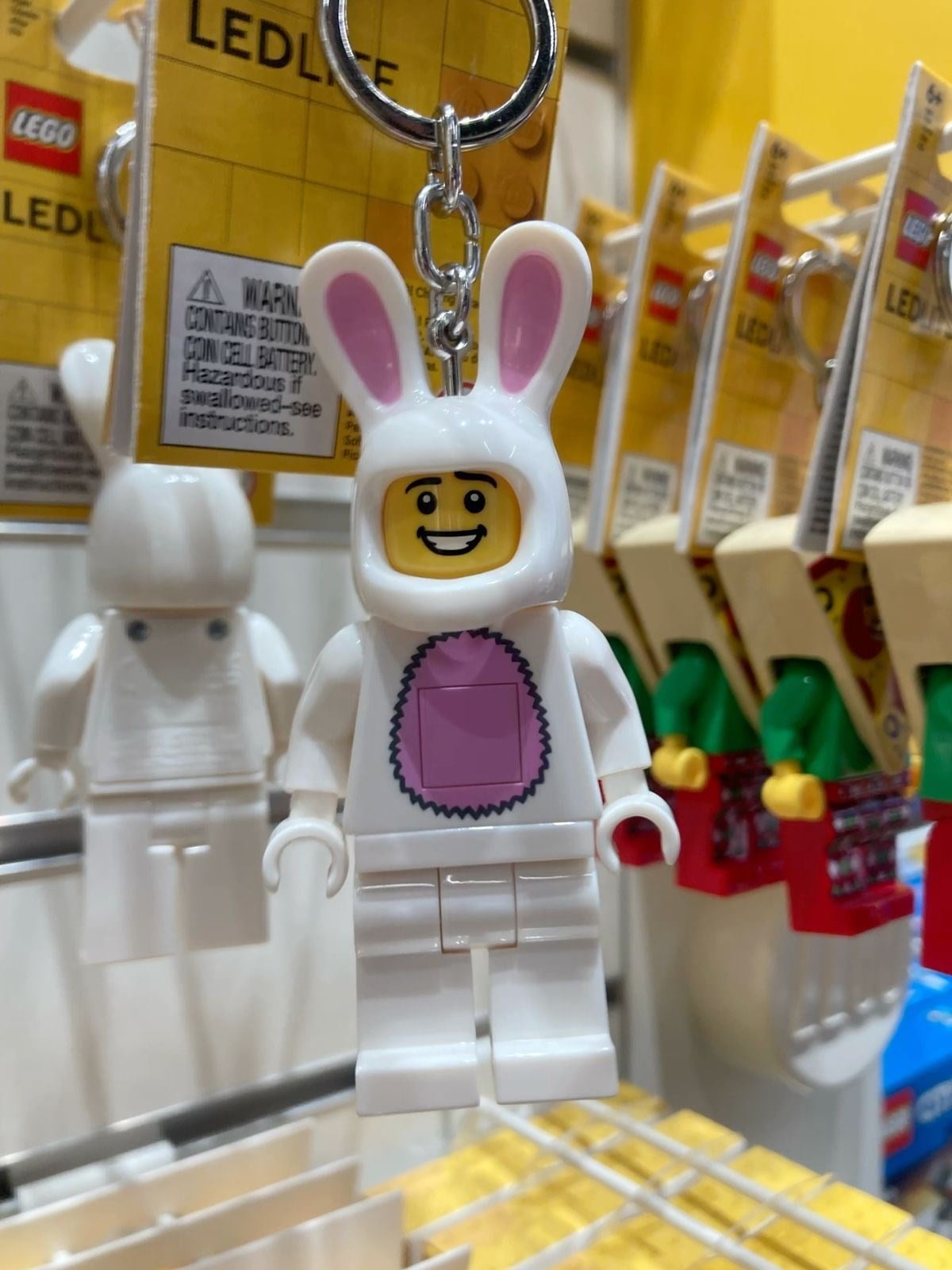 Tavşan Lego Anahtarlık
