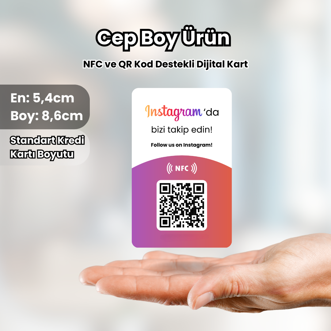 Cep Boy Instagram Kartı