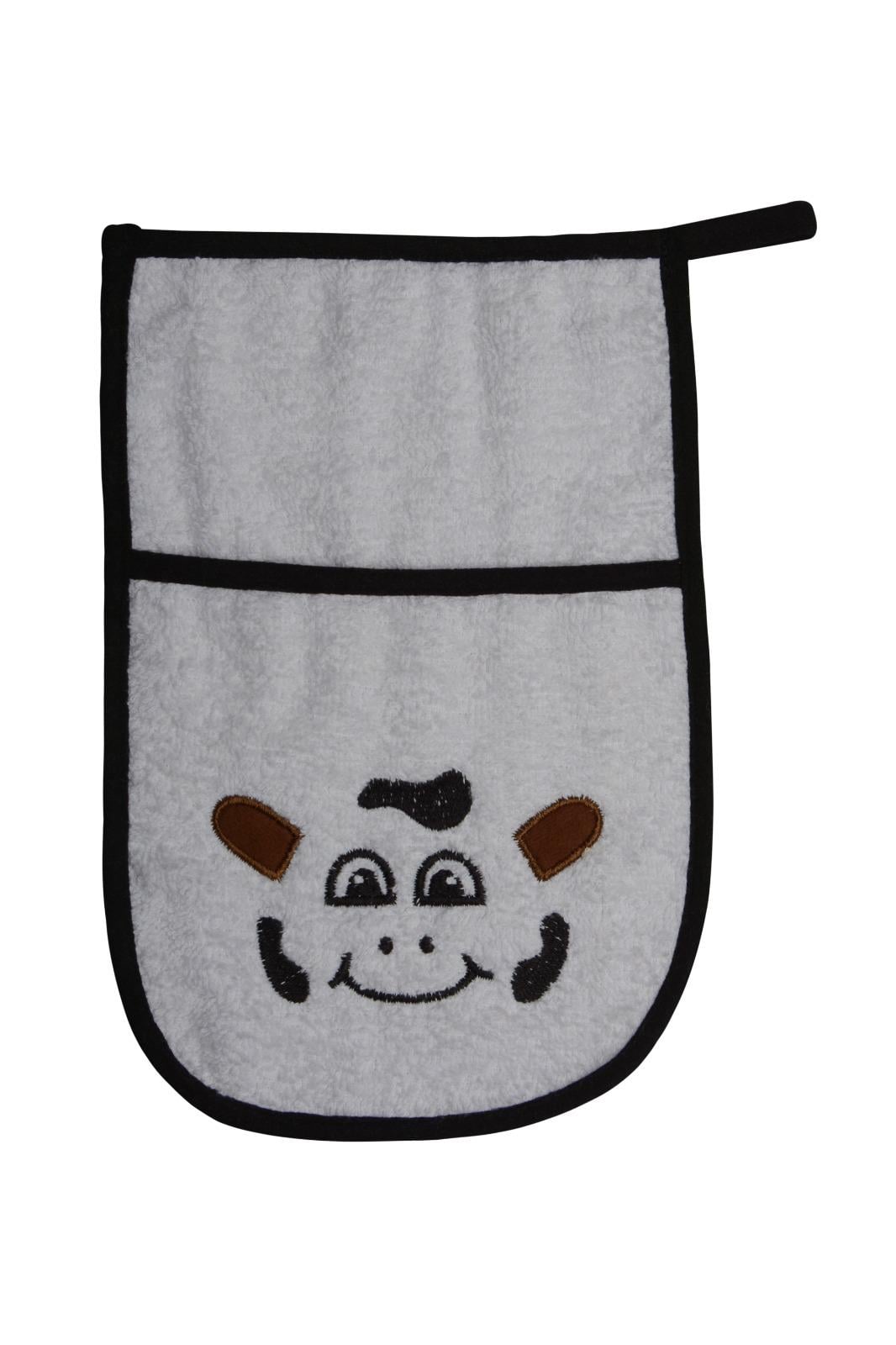 Bebek Banyo ÜrünleriSevimli İnek Bebek Banyo Lifi & Kesesi