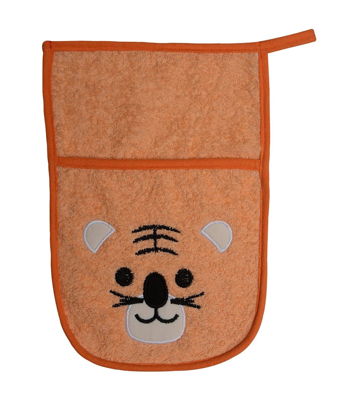 Bebek Banyo ÜrünleriSevimli Kaplan Bebek Banyo Lifi & Kesesi