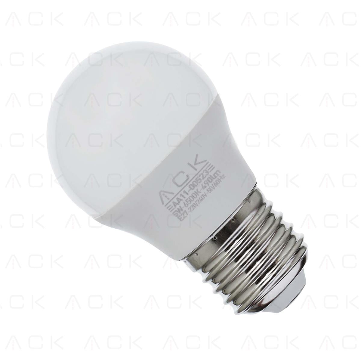 ACK AA11-00521 5W E27 4000K ILIK BEYAZ TOP LED AMPUL
