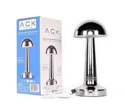 ACK AF11-00295 2W Bakır Gövde Led Dokunmatik Dimli Metal Şarjlı Masa Lambası