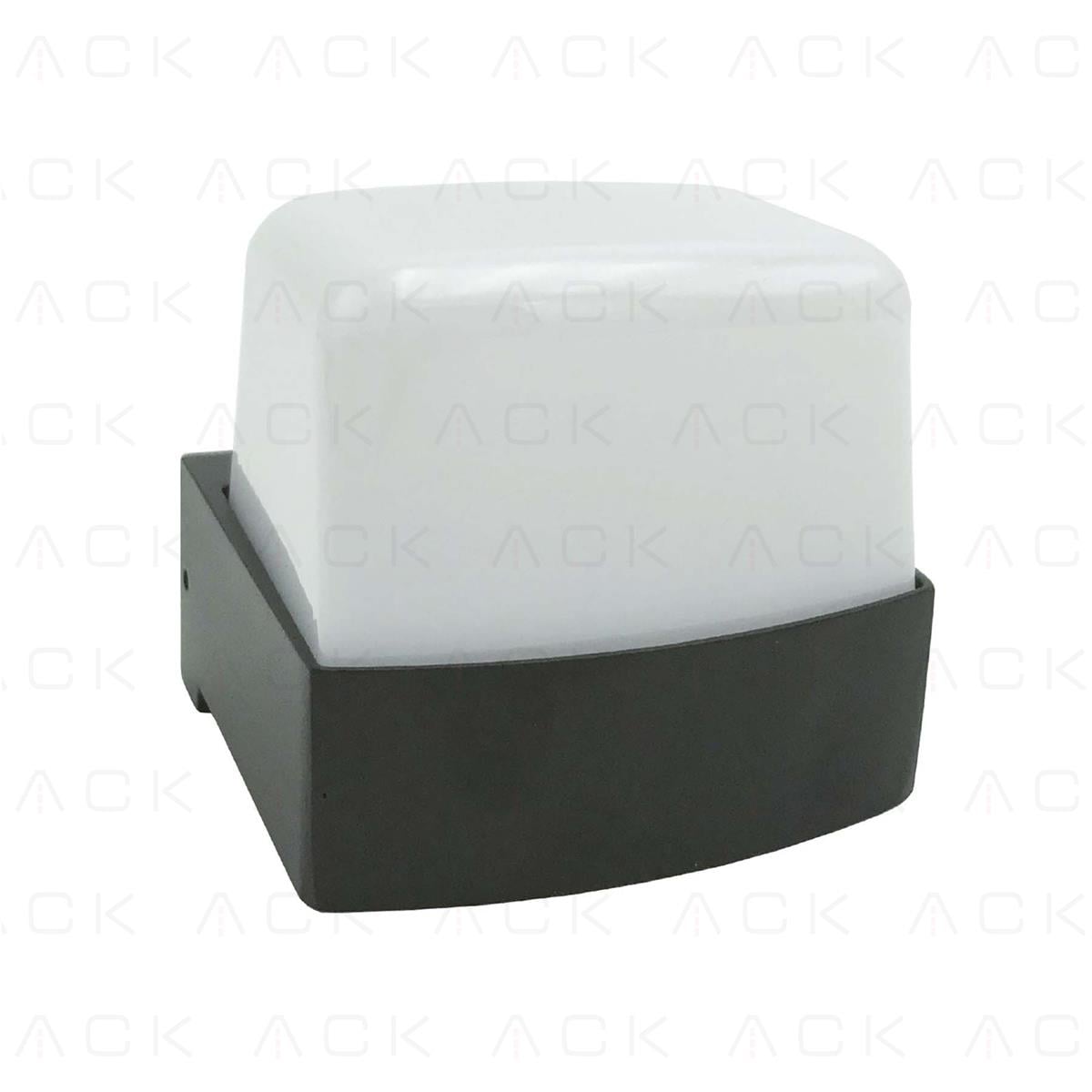 ACK AH07-07801 3000K GÜNIŞIĞI 6W SİYAH KASA DEKORATİF LED DUVAR APLİĞİ