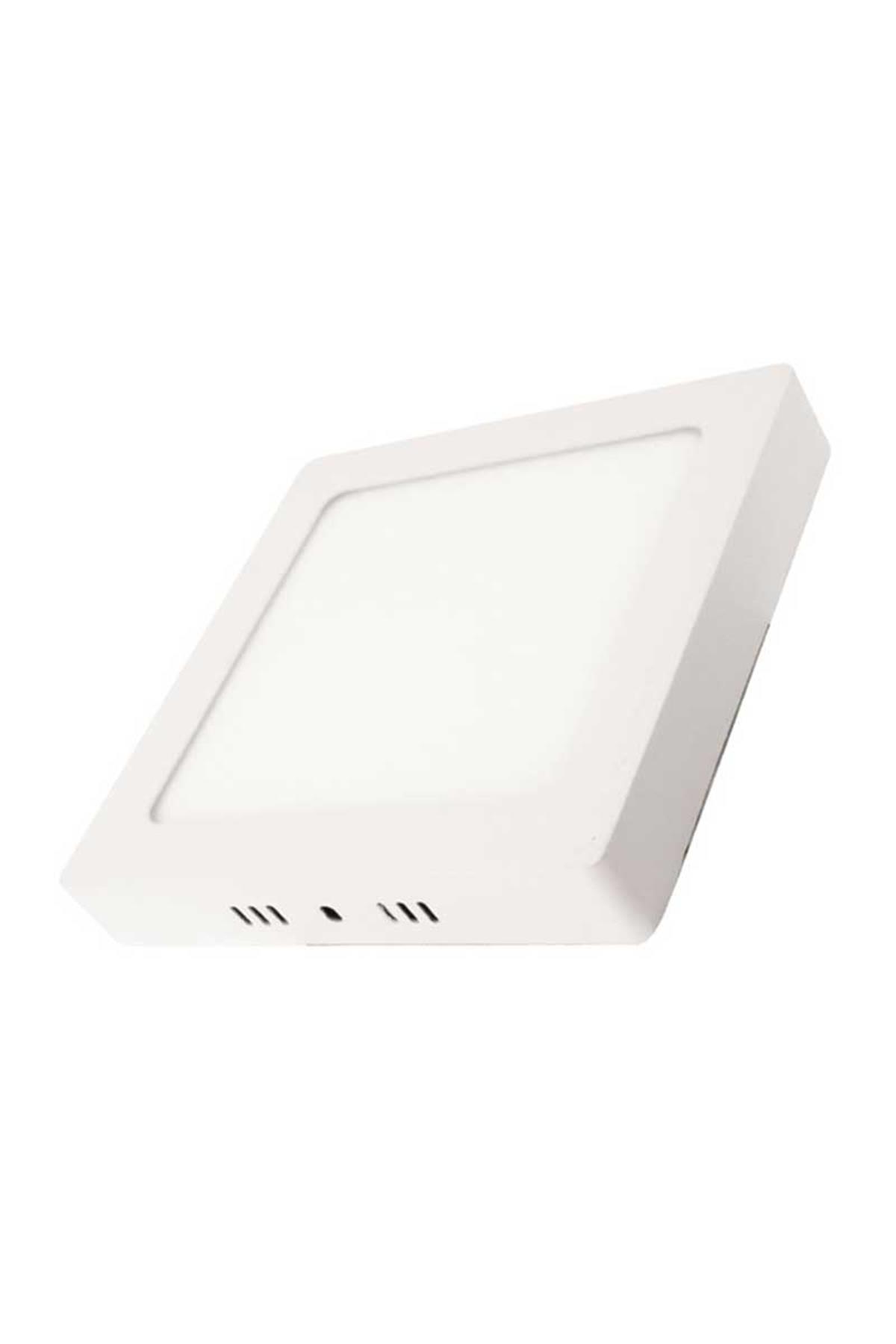 ACK AP04-01810 4000K Ilık Beyaz 18W Beyaz Kasa Sıva Üstü Kare 22X22 Led Panel