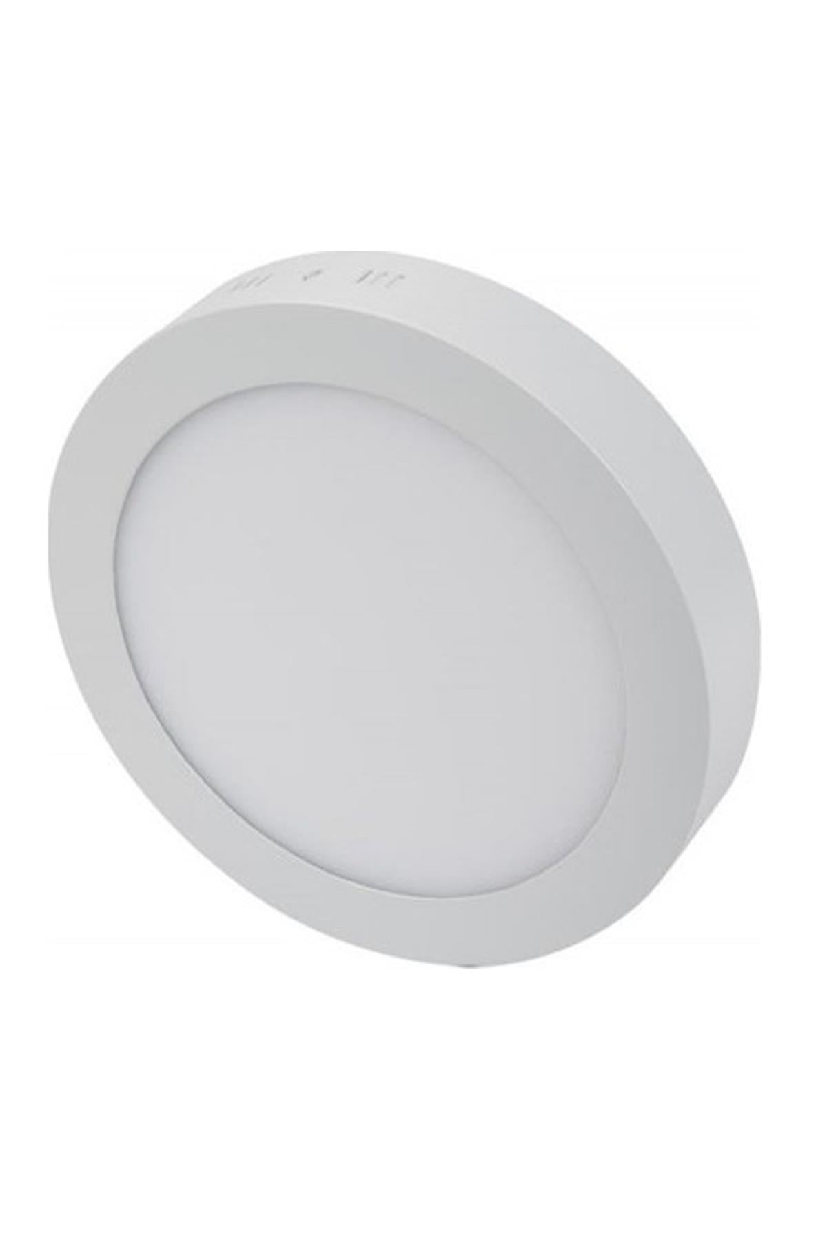 CATA CT-5271 25W 3200K GÜNIŞIĞI ALÜMİNYUM KASA SIVA ÜSTÜ YUVARLAK LED PANEL
