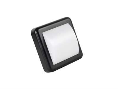 ACK AH07-05001 3000K Günışığı 4W Siyah Kasa Ip44 Led Duvar Apliği