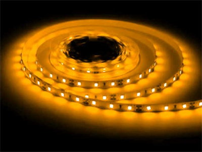 ACK AS01-00308 ÇİP 60 LED AMBER SİLİKONSUZ ŞERİT LED 
