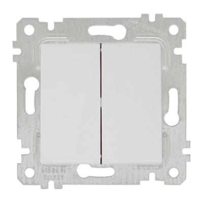 MUTLUSAN RİTA BEYAZ MEKANİZMA + TUŞ KOMÜTATÖR (VİDALI)