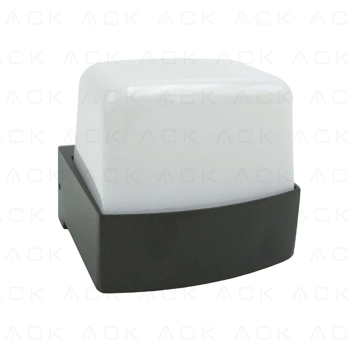 ACK AH07-07801 3000K GÜNIŞIĞI 6W SİYAH KASA DEKORATİF LED DUVAR APLİĞİ