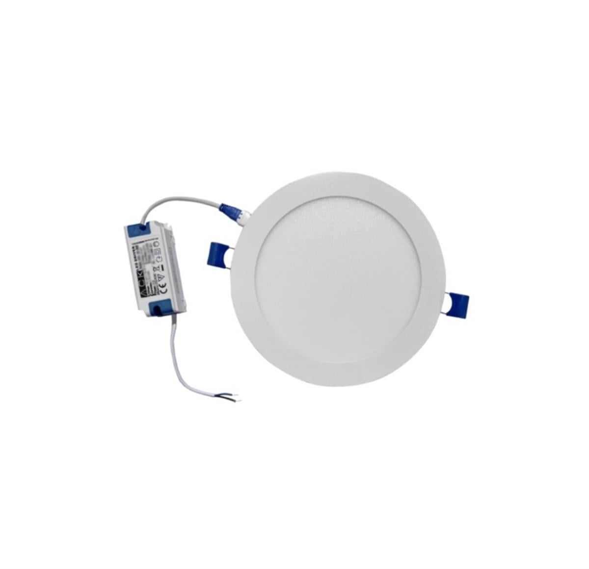 ACK AP01-00310 3W 4000K Ararenk Sıva Altı Yuvarlak Led Panel