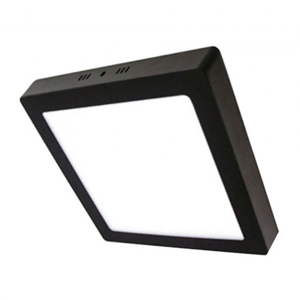 ACK AP04-01831 18W Siyah 6500K Sıva Üstü Kare Led Panel