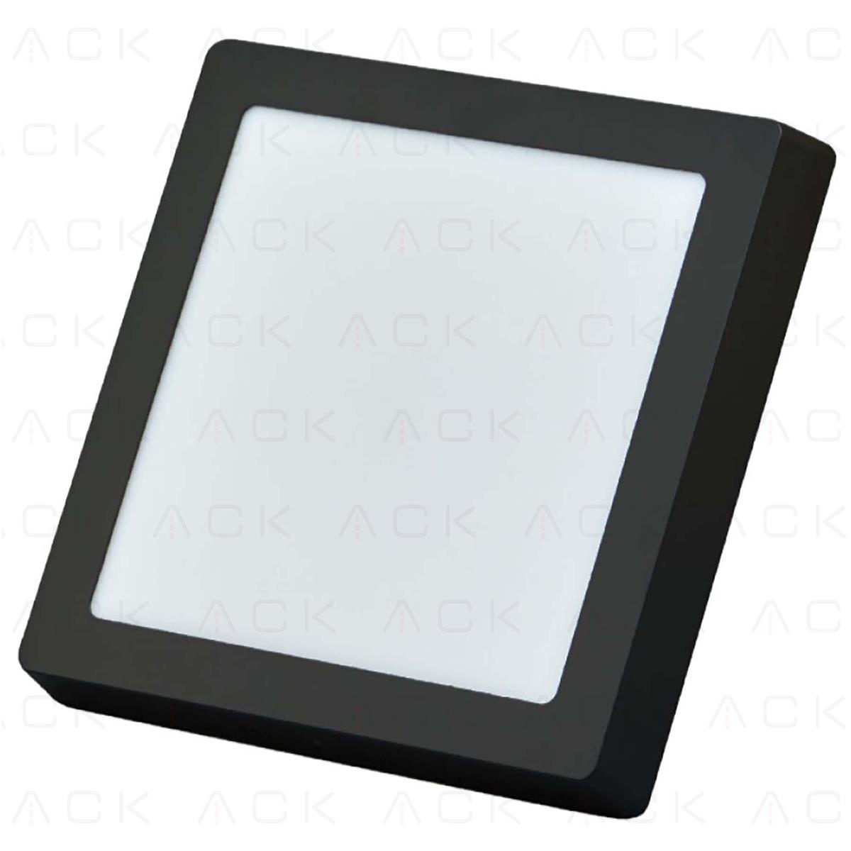 ACK AP04-02411 4000K ILIK BEYAZ 24W SİYAH KASA SIVA ÜSTÜ KARE 30X30 LED PANEL