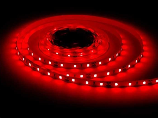 ACK AS01-00304 ÇİP 60 LED KIRMIZI SİLİKONSUZ ŞERİT LED 