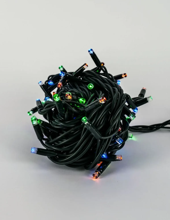 ACK AS90-00109 10m 220V RGB 100 Ledli Eklenebilir Led Süsleme Işığı