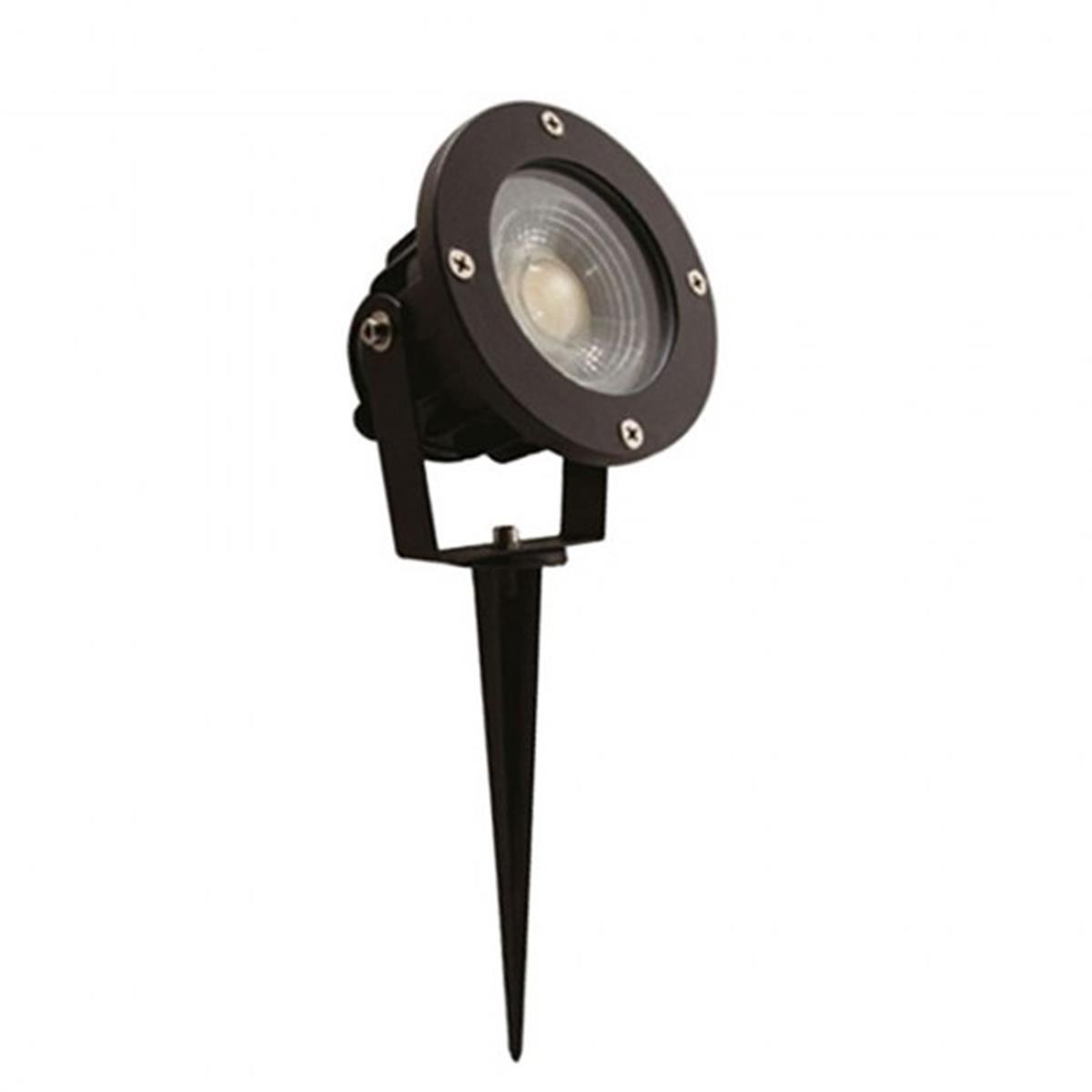 ACK At25-00331 6500K Beyaz 10W Siyah Led Kazıklı Çim Armatürü