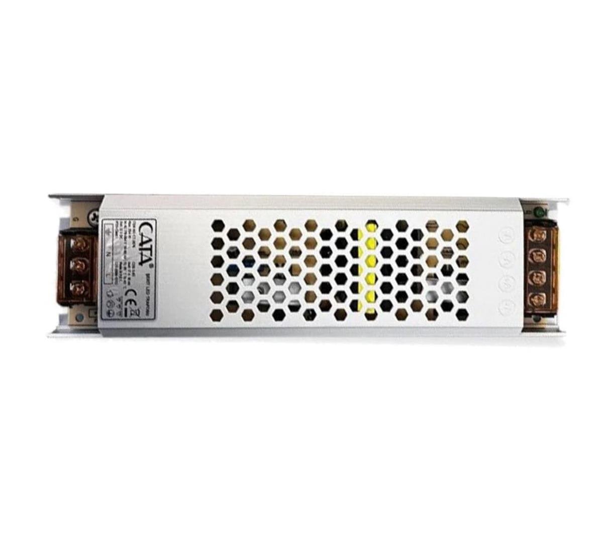 CATA CT-2675 12,5 AMPER ŞERİT LED TRAFOSU (150W) (SÜPER SLİM FANSIZ)