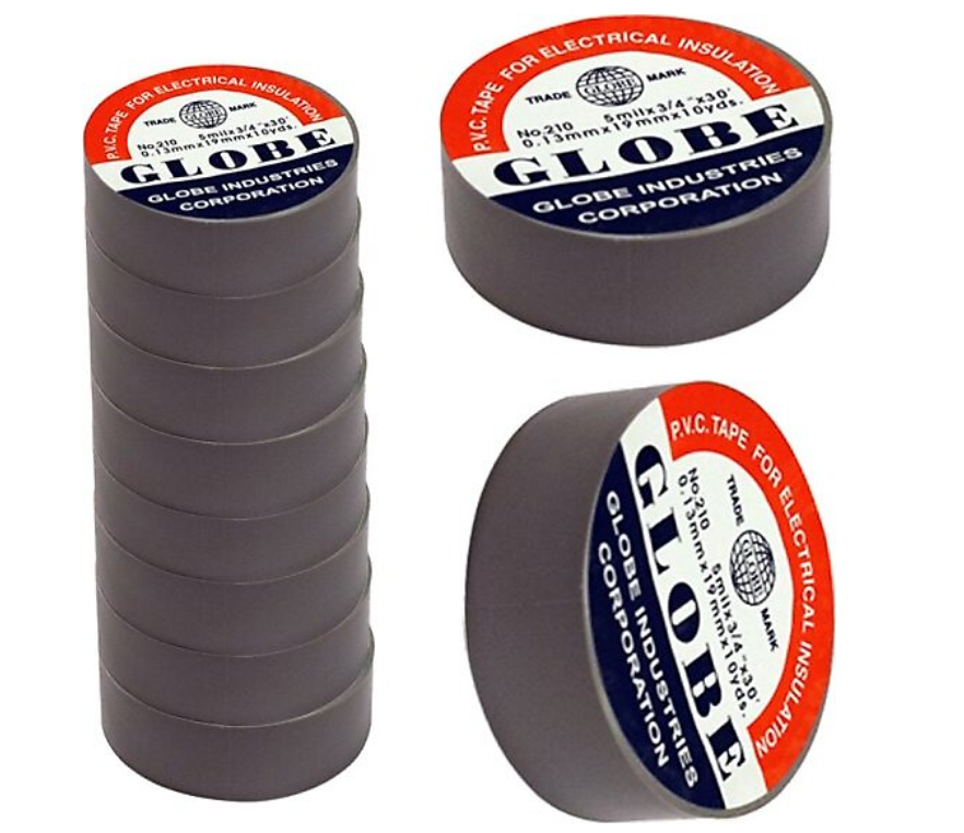 GLOBE 10'LU GRİ İZOLE ELEKTRİK BANDI