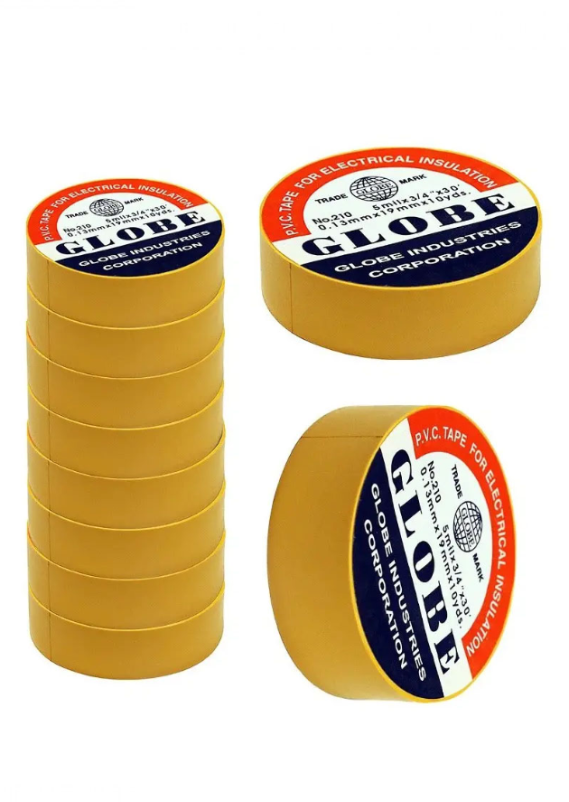 Globe 10'LU SARI İZOLE ELEKTRİK BANDI