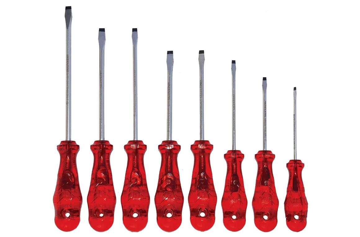 İZELTAŞ KRAFT SERİ DÜZ UÇLU TORNAVİDA SERİSİ 8 PARÇA